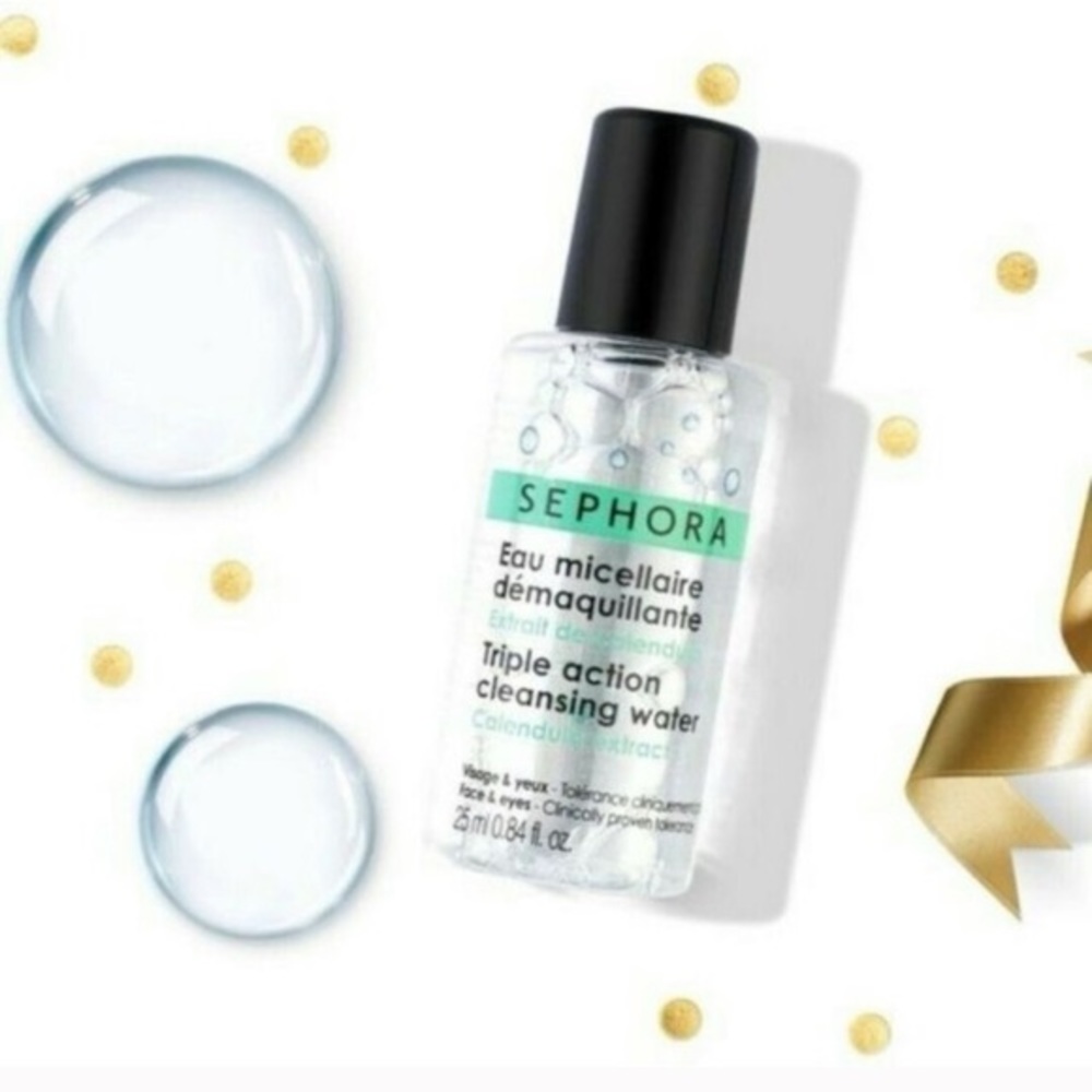 5️⃣/$25 SEPHORA Triple Action Cleansing Water